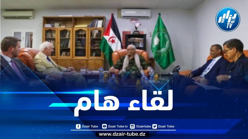 سعيا لإيجاد حل للقضية الصحراوية… الرئيس الصحراوي غالي يلتقي بالمبعوث الأممي دي ميستورا