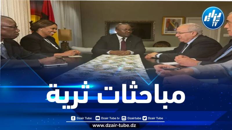 متابعة لنتائج زيارته الأخيرة إلى الجزائر… الوزير لعمامرة يلتقي برئيس غينيا بيساو بنيويورك