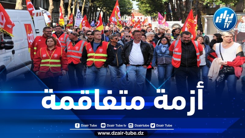 فرنسا: قطاعات عدّة تدخل في إضراب بداية من يوم غد
