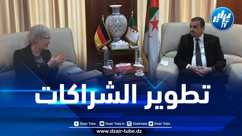 مباحثات جزائرية ألمانية حول الاستثمار في الهيدروجين النظيف
