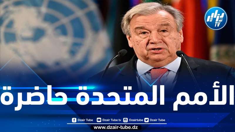 غوتيريش يحل بالجزائر الإثنين المقبل