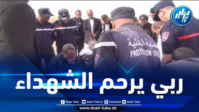 شاااهد..هكذا تم إكتشاف و إستخراج  رفاة ” أربع “شهداء لنقلهم لروضة الشهداء ببلدية الرصفة بتيارت