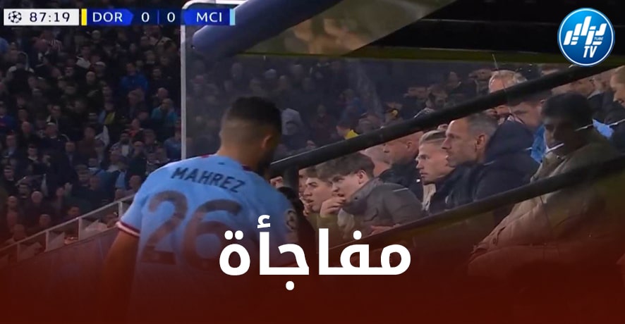مفاجأة…بالــــصــورة : الكشف عن سر فشل محرز في تسجيل ركلة الجزاء أمام بوروسيا دورتموند