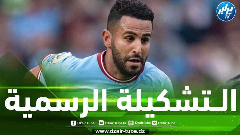 الــــــــــــــــتشكيلة الرسمية لنادي مانشستر سيتي ضد كوبنهاغن