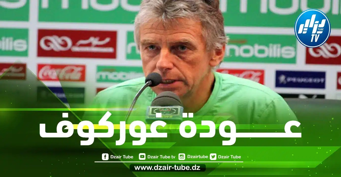 ليس لتعويض بلماضي….زفيزف يريد إعادة غوركوف إلى المنتخب الجزائري