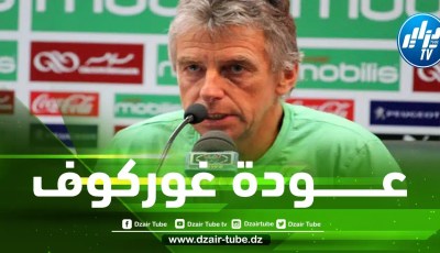 ليس لتعويض بلماضي….زفيزف يريد إعادة غوركوف إلى المنتخب الجزائري