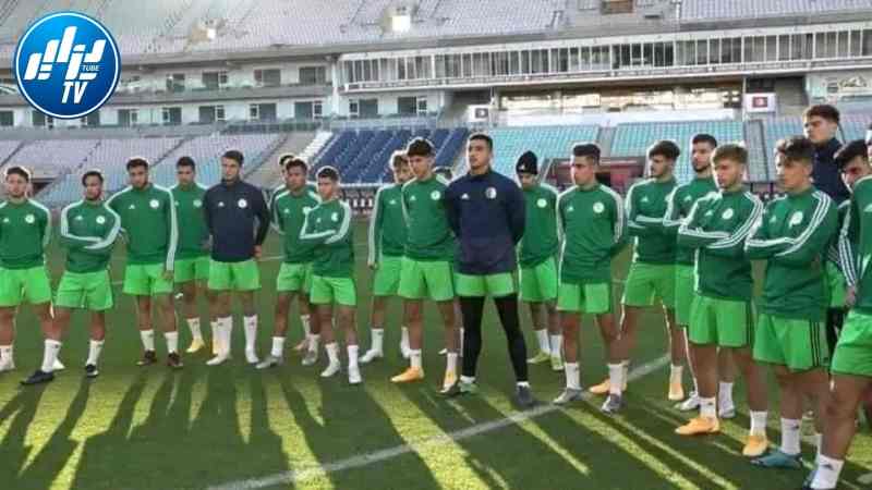 برنامج المنتخب الوطني الجزائري تحت 20 سنة في دورة شمال أفريقيا بمصر