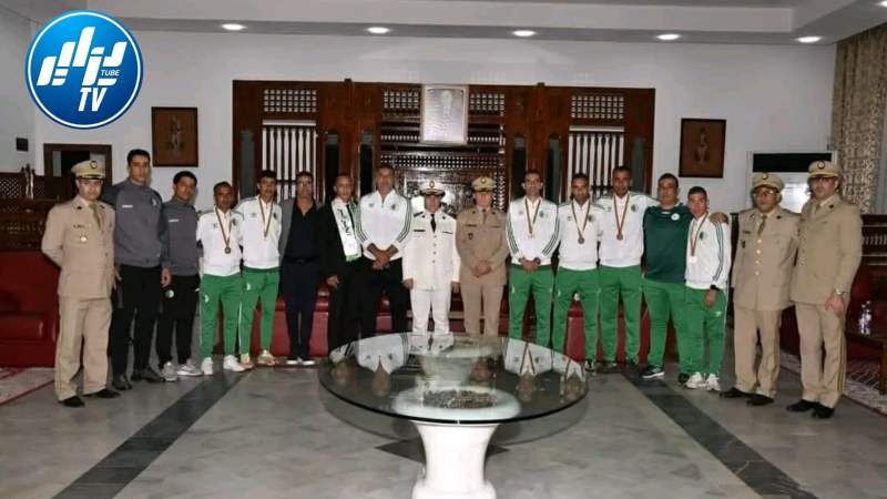 بعد تحقيقه مرتبة مشرفة في بطولة العالم بالبرتغال…المنتخب الوطني العسكري للعدو الريفي يعود إلى أرض الوطن