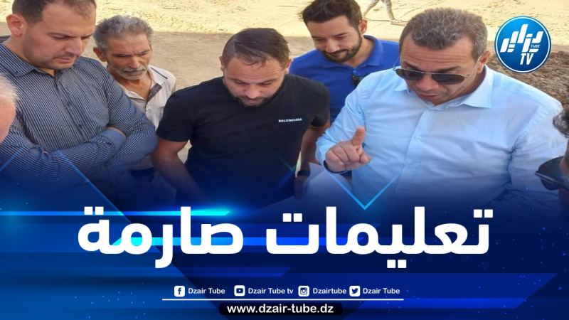 زيتوني يتفقد مشاريع عدل ببوينان ويسدي تعليمات صارمة