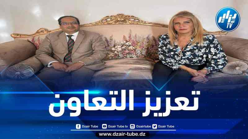 سعيدة نغزة تستقبل سفير بنغلاديش لدى الجزائر