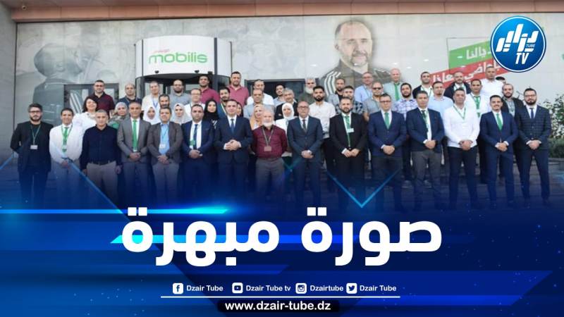 الرئيس المدير العام لموبيليس شوقي بوخزاني يشيد بالمجهودات الجبارة المبذولة من طرف الطاقم التجاري والتقني للمؤسسة خلال القمة العربية