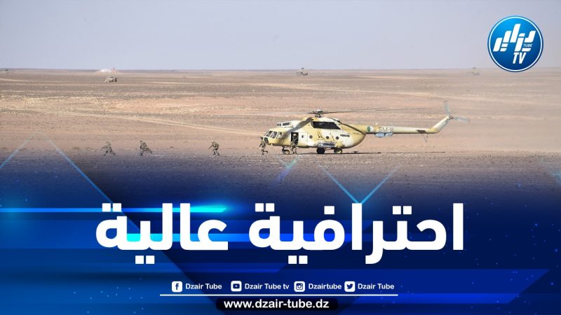 الفريق أول السعيد شنڨريحة يشرف من القطاع العملياتي شمال-شرق إن أميناس على تنفيذ تمرين تكتيكي قطاعي بالذخيرة الحية “إعصار2-2022”