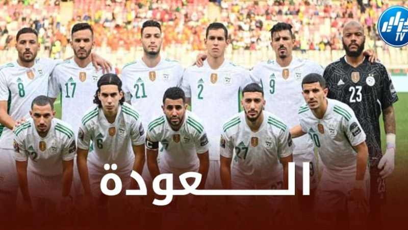 بعد غياب طويل…مــدافع الخضر يعود إلى الـتدريبات من جديد !