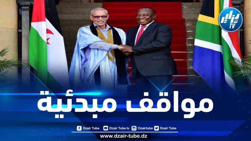 الرئيس الصحراوي ينوّه بعلاقات بلاده “المتميزة” مع جنوب إفريقيا