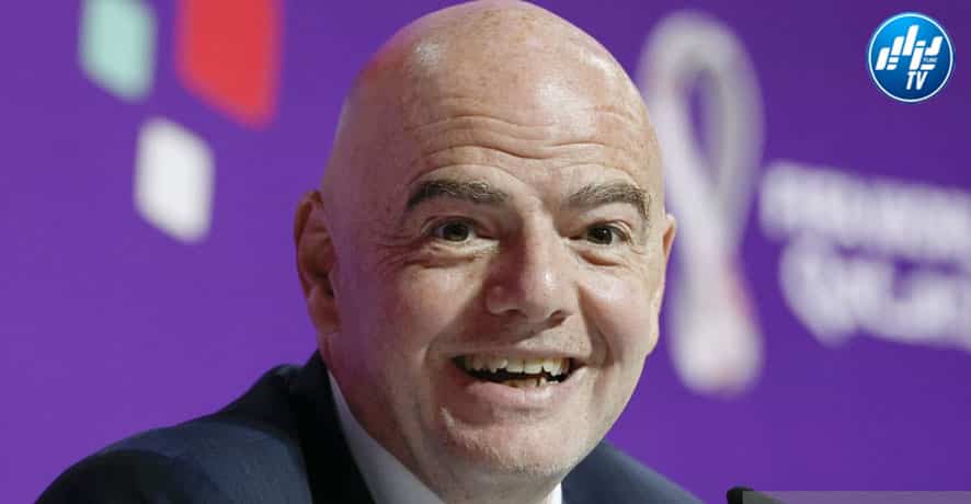 رئيس “الفيفا” جياني انفانتينو سيكون حاضرا في حفل إفتتاح “شان 2022”