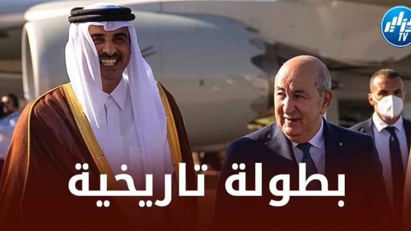 الرئيس تبون يهنئ أمير دولة قطر بعد نجاح تنظيم كأس العالم