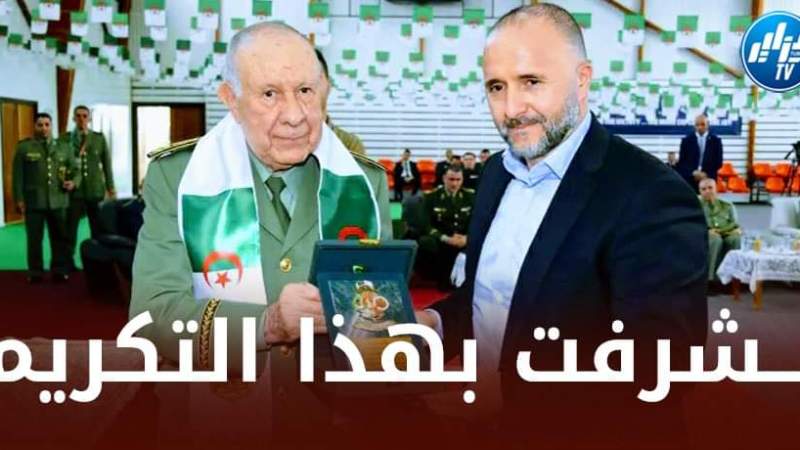 بلماضي في تصريحات لمجلة الجيش : تــشرفت بالتكريم الذي حظيت به من طرف الجيش الوطني الشعبي
