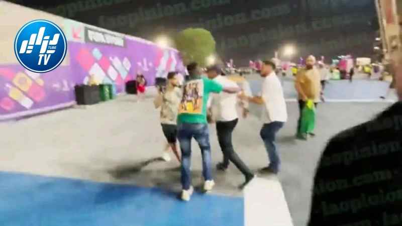 بالفيديو…ايتو يحاول الاعتداء على جزائري بعدما ذكره بالحكم غاساما