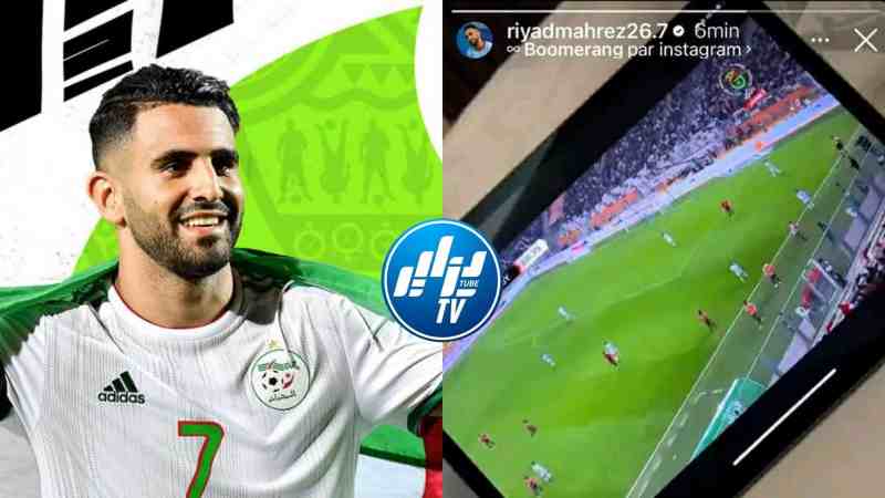 رياض محرز يدعم المنتخب الوطني المحلي و مجيد بوڨرة عبر ستوري الانستغرام