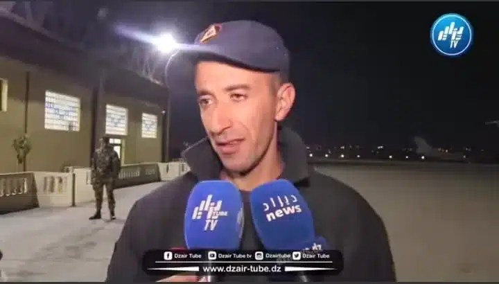شااهد ..صحفي دزاير توب يسأل عون الحماية المدنية عائد من تركيا :” الزلزال أحدث دمار شامل وكأننا كنا في حرب”