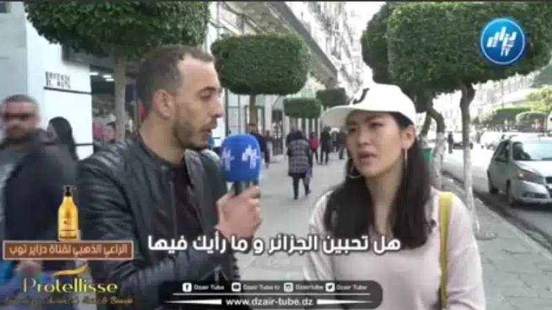 “شوف واش يقولو الأجانب عن الرئيس”.. أفتخر بوطنك ..سائحة تايلاندية تقول كلاما كبيرا  باللغة الإنجليزية عن الرئيس تبون…
