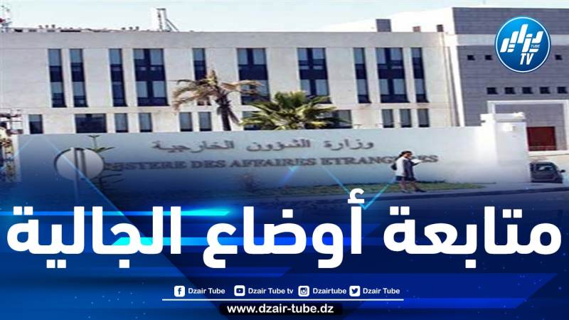 مصالح وزارة الشؤون الخارجية تتابع عن كثب وضعية أفراد الجالية الجزائرية في تركيا وسوريا