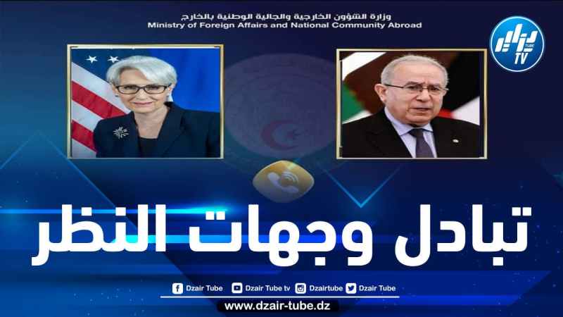 لعمامرة يتحادث هاتفيا مع نائبة كاتب الدولة الأمريكي