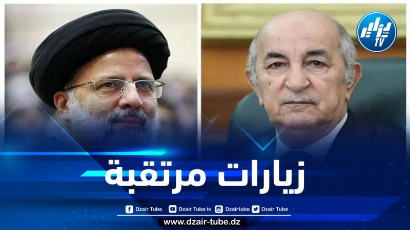 الرئيس تبون يتلقى مكالمة هاتفية من نظيره الإيراني… وهذا ما دار بينهما