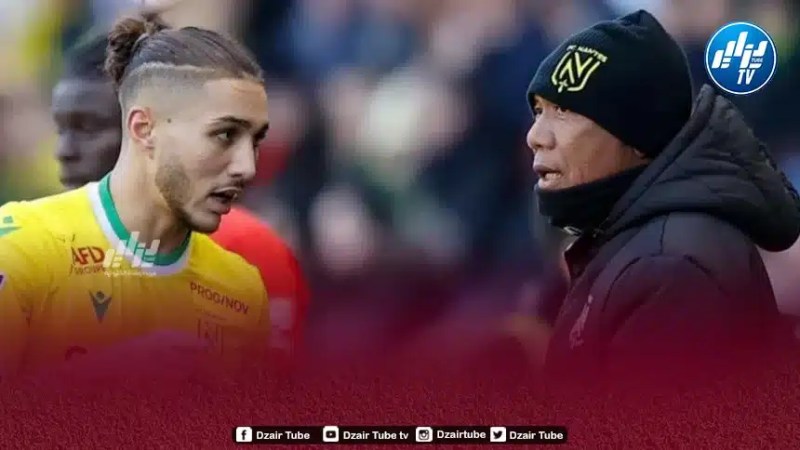 مدرب نانت : حجام سيعود بعد نهاية شهر رمضان…هو من حرم نفسه !!
