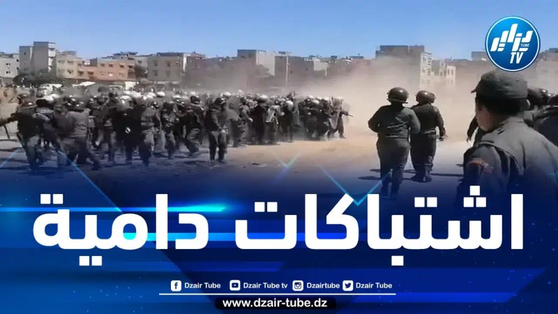 تدخل عنيف لقوات القمع المخزني على إثر احتجاجات واسعة لساكنة دور الصفيح بالصخيرات