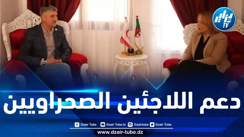 حملاوي إبتسام تتناول مع رئيس اللجنة الدولية لتنمية الشعوب الإيطالية تعزيز الشراكة والتعاون