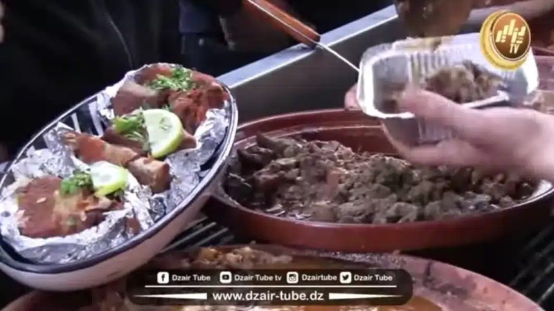 بالفيديو: ألذ و أشهى الأطباق مع أجواء رمضانية رائعة ببلدية مزلوق بسطيف عند المرصاوي
