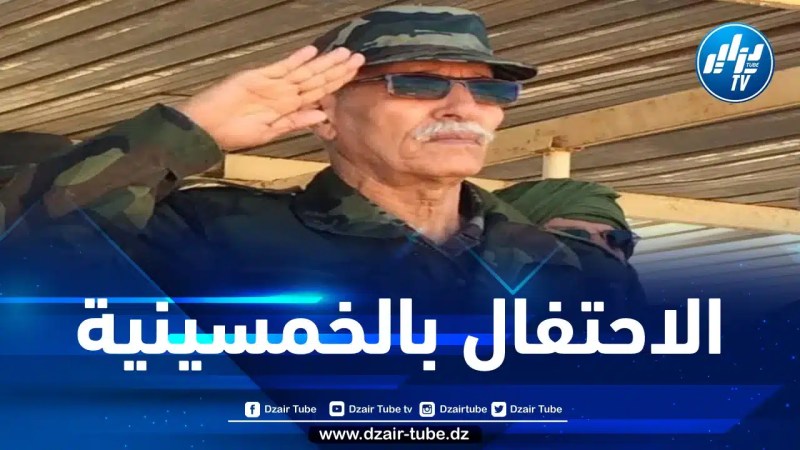 الرئيس الصحراوي يشرف على انطلاق الاستعراض العسكري بأوسرد