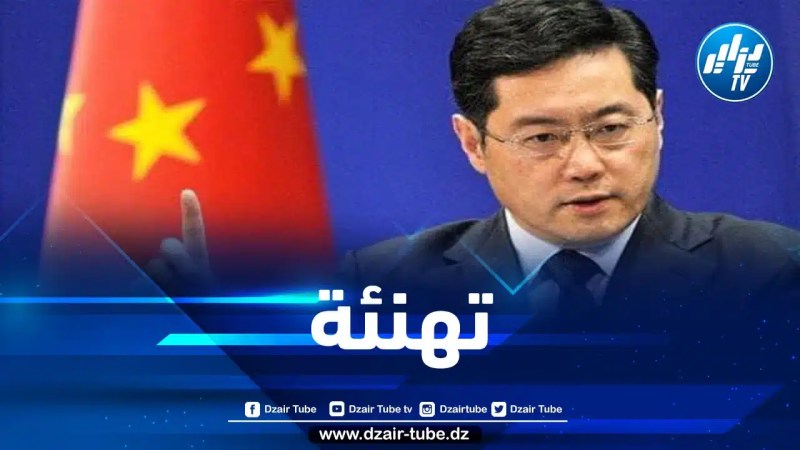 وزير الخارجية الصيني يهنئ رئيس حركة البناء الوطني عبد القادر بن قرينة