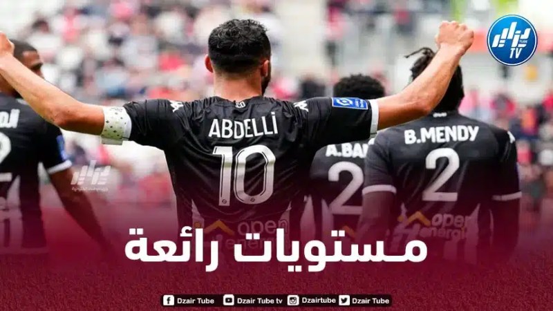 حيماد عبد اللي يخطف الأنظار في الملاعب الفرنسية
