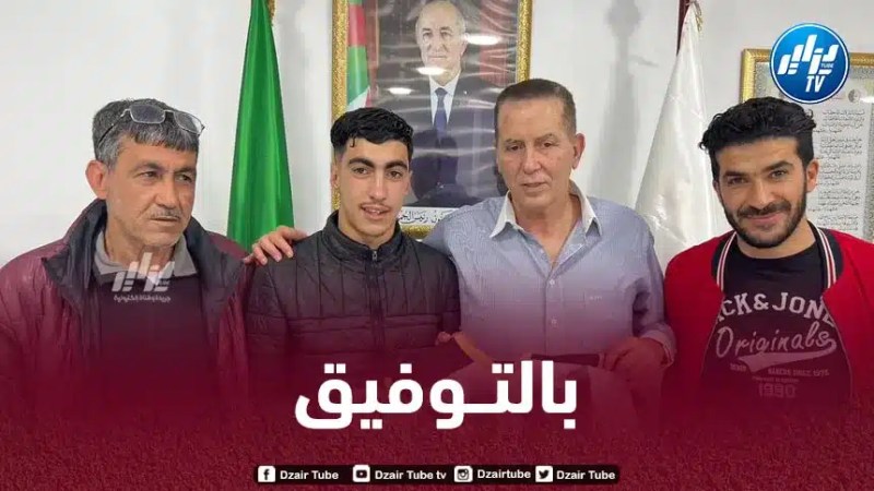 أسامة بوقري يوقع أول عقد إحترافي مع وفاق سطيف