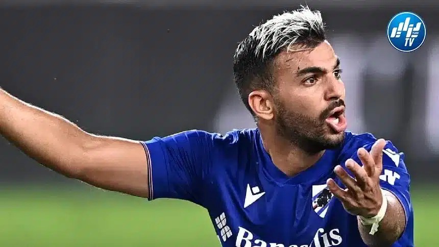 مهدي ليريس يسقط مع سمبدوريا الى السيري ب