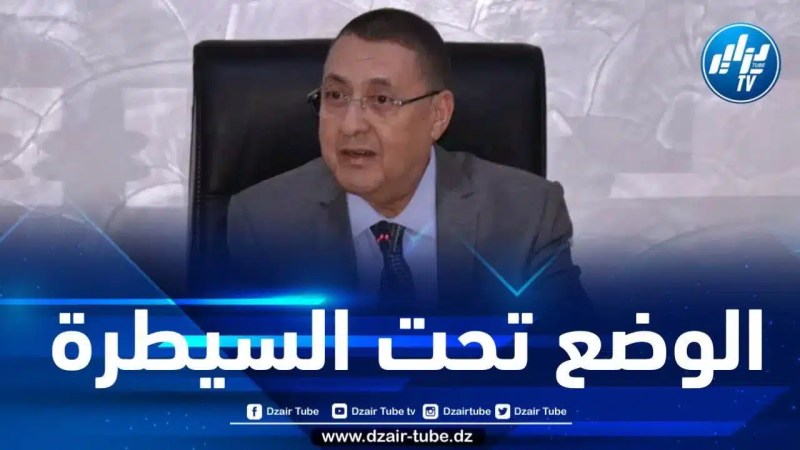 وزير الداخلية: لا خسائر بشرية جراء ارتفاع منسوب ميــاه الأمطار