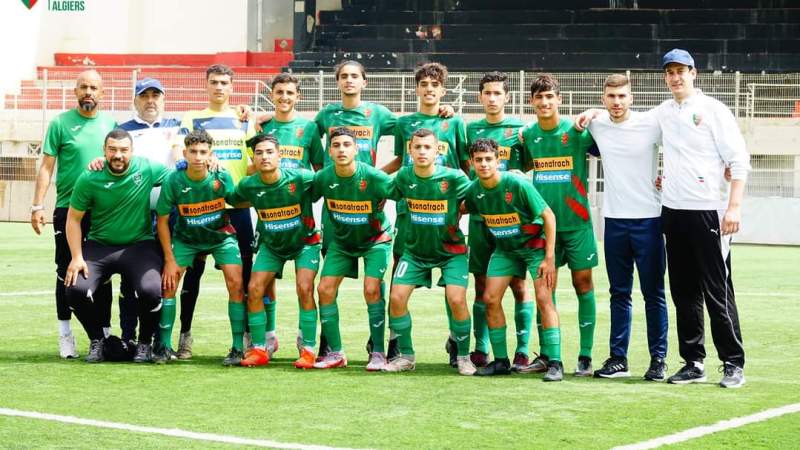 مولودية الجزائر U16 يتوج بطلا للدوري الجزائري