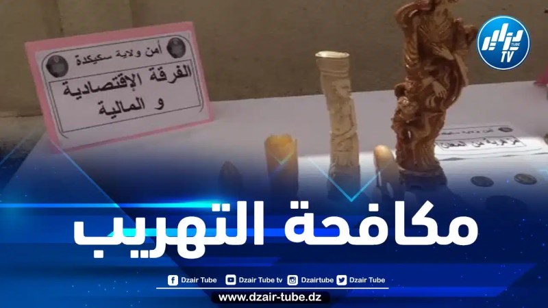 عناصر الأمن تسترجع  296 قطعة أثرية نادرة بولاية سكيكدة