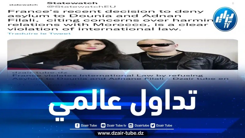 موقع بريطاني معروف ينشر مقالا لدزاير توب حول الصحفيين المغربيين دنيا وعدنان فيلالي