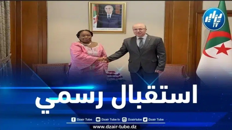 الوزير الأول يستقبل مفوضة الاتحاد الإفريقي للصحة والشؤون الإنسانية والتنمية الاجتماعية