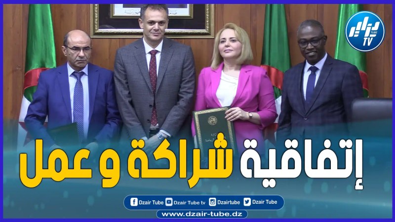 بالفيديو: هكذا تم توقيع إتفاقية عمل وشراكة بين الهلال الأحمر ووزارة الشباب والرياضة
