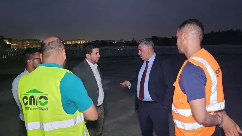 الوزير بلعريبي يسدي تعليمات صارمة بخصوص  ملعب الدويرة