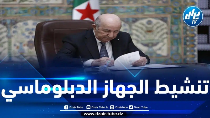رئيس الجمهورية يجري حركة تعيينات في السلك الدبلوماسي والقنصلي