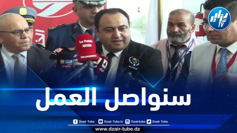 بن سليمان: سعداء لوضع الشطر الثاني من مشروع محورة مطار الجزائر حيز الخدمة