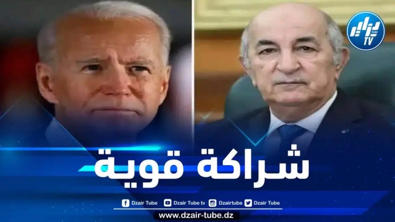 جو بايدن: نتطلع إلى العمل مع الجزائر لتعزيز قيم الديمقراطية والرؤية المشتركة للعالم