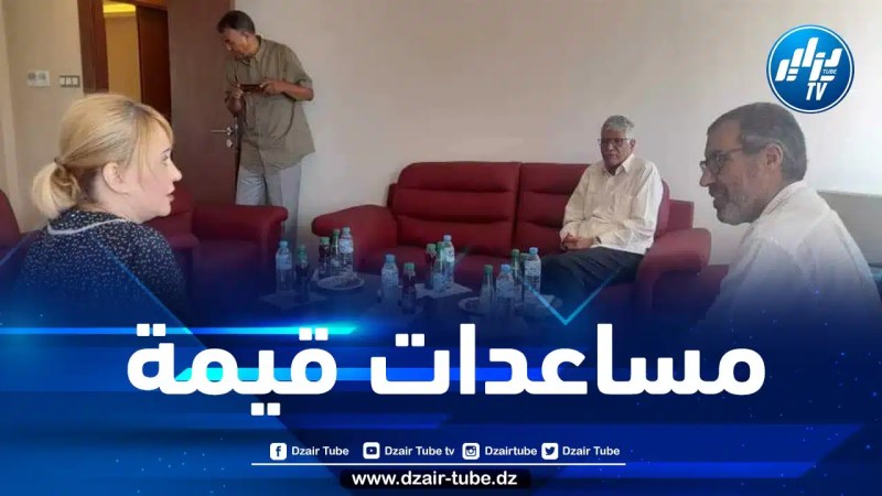 محادثات موسعة بين ابتسام حملاوي والوزير الأول الصحراوي
