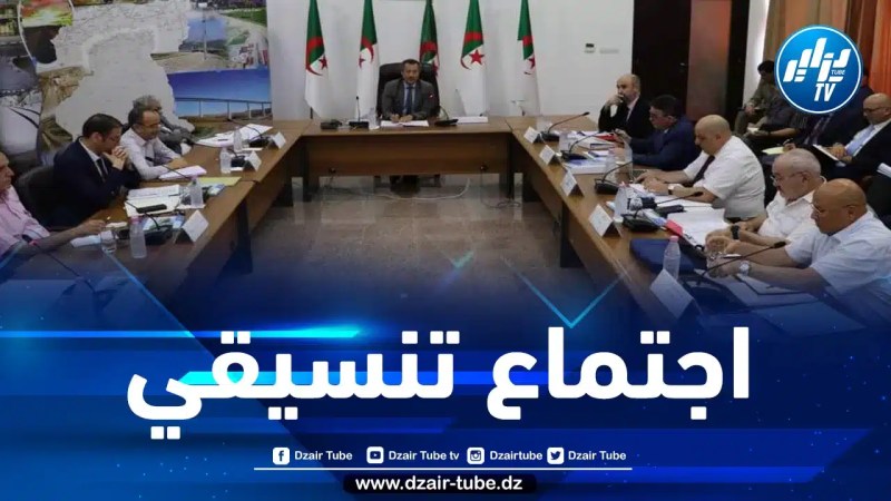 رخروخ يترأس اجتماعا تنسيقيا لمتابعة مدى تقدم أشغال مشاريع خطوط السكك الحديدية