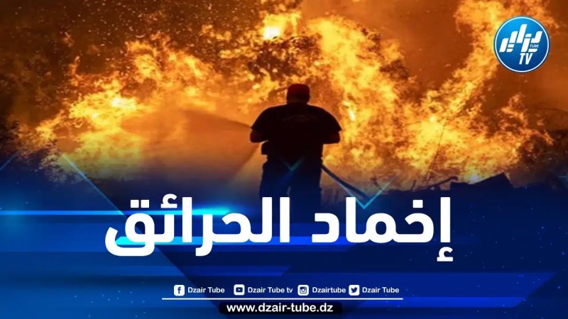 تواصل عملية إخماد الحرائق في 4 ولايات